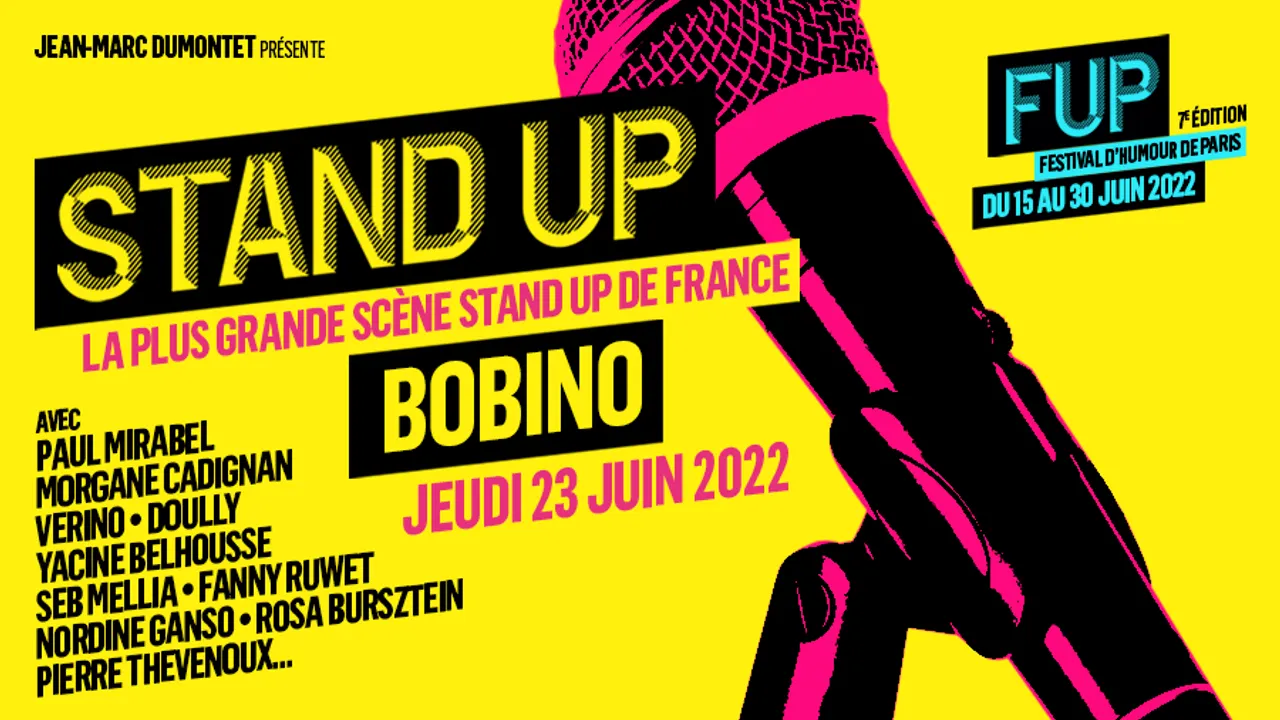 STAND UP dans le cadre du Festival d'Humour de Paris