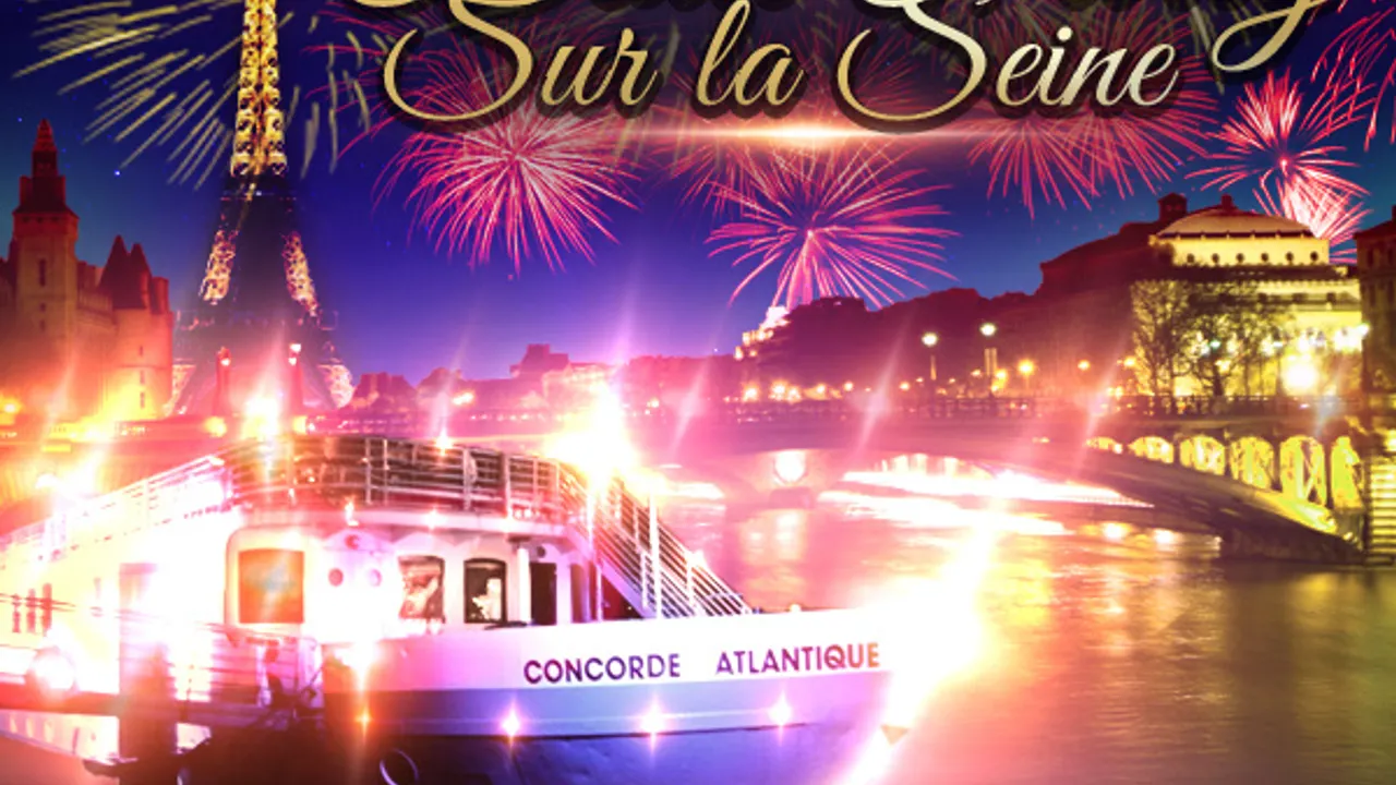 Paris Boat Party New Year sur la Seine 2017