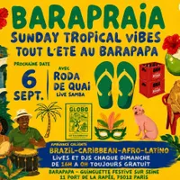 Barapraïa - Sunday Tropical vibes au Barapapa !