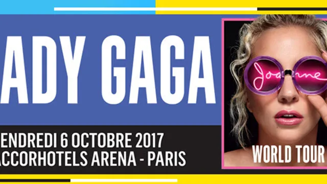 Reporté : Lady Gaga Joanne World Tour à l'Accor Hotels Arena
