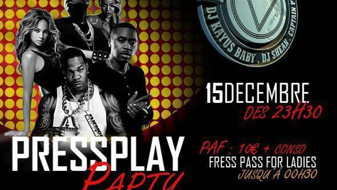 PRESS PLAY PARTY