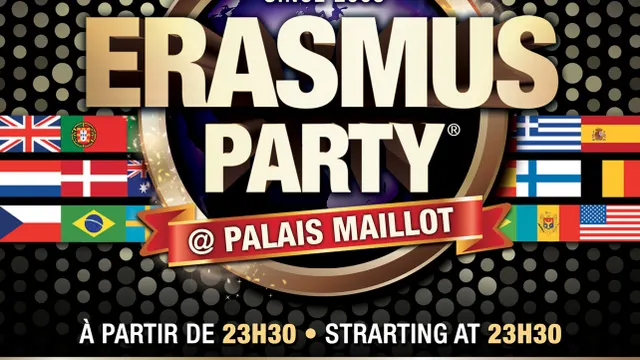 Opening Erasmus Party in Paris saison 2013 2014