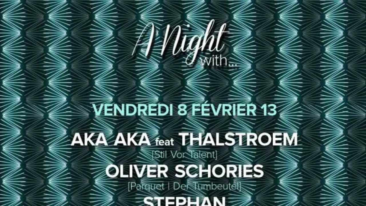 A Night With Feat. Thalstroem Live, Oliver Schories