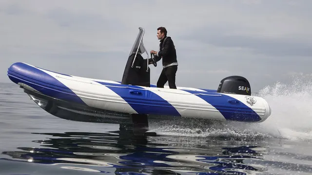 SEAir Flying RIB by Louis-Marie de Castelbajac