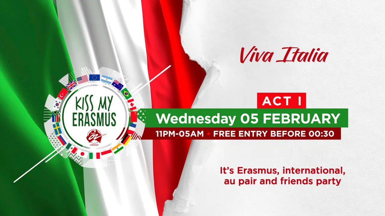 KISS MY ERASMUS @ Café OZ