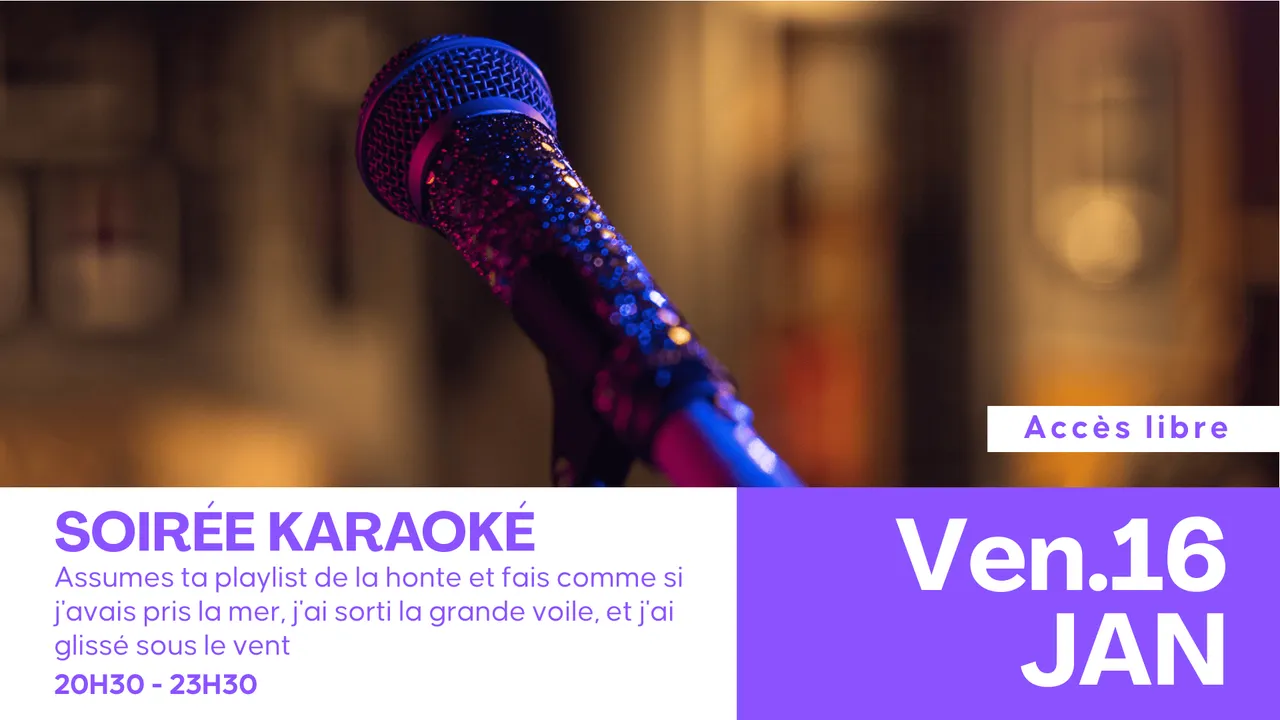 Soirée Karaoké