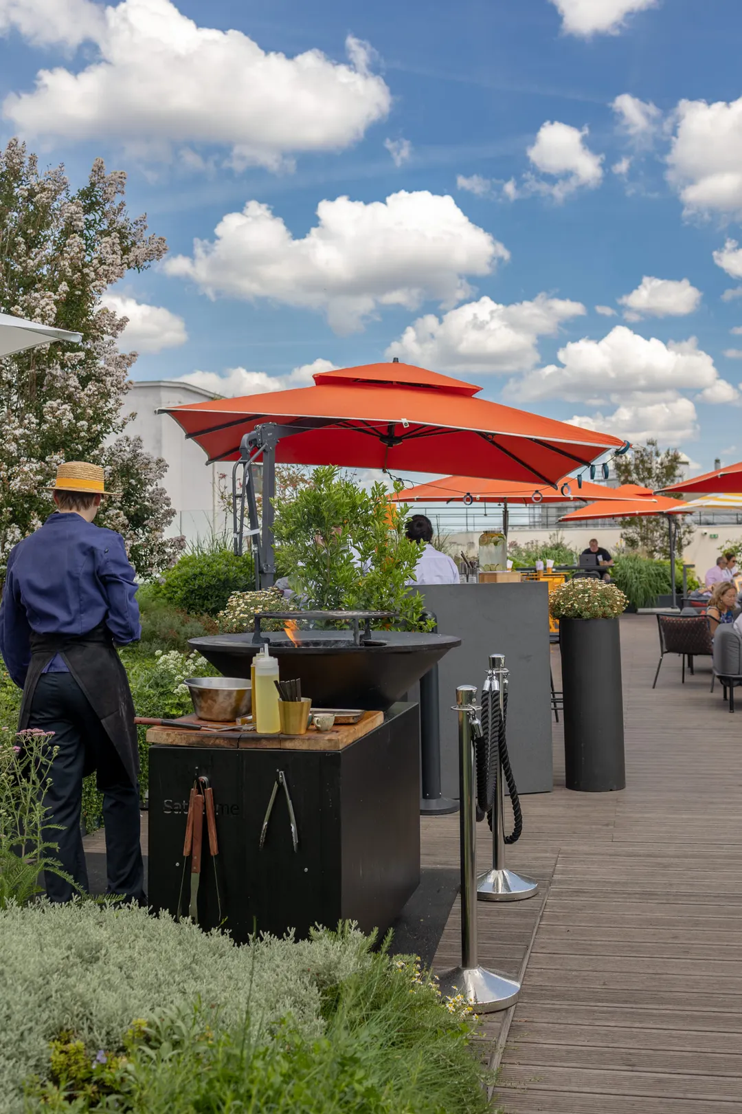 Rooftop Eylau Restaurant Bar Paris