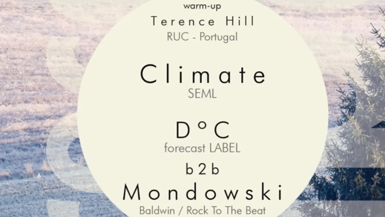 forecast LABEL invite Climate (SEML), Mondowski b2b D°C & Terence Hill