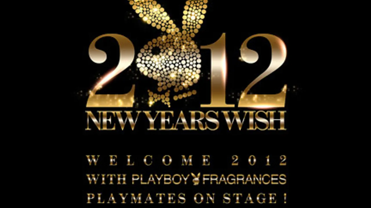 2012 NEW YEAR - PLAYBOY FRAGRANCES