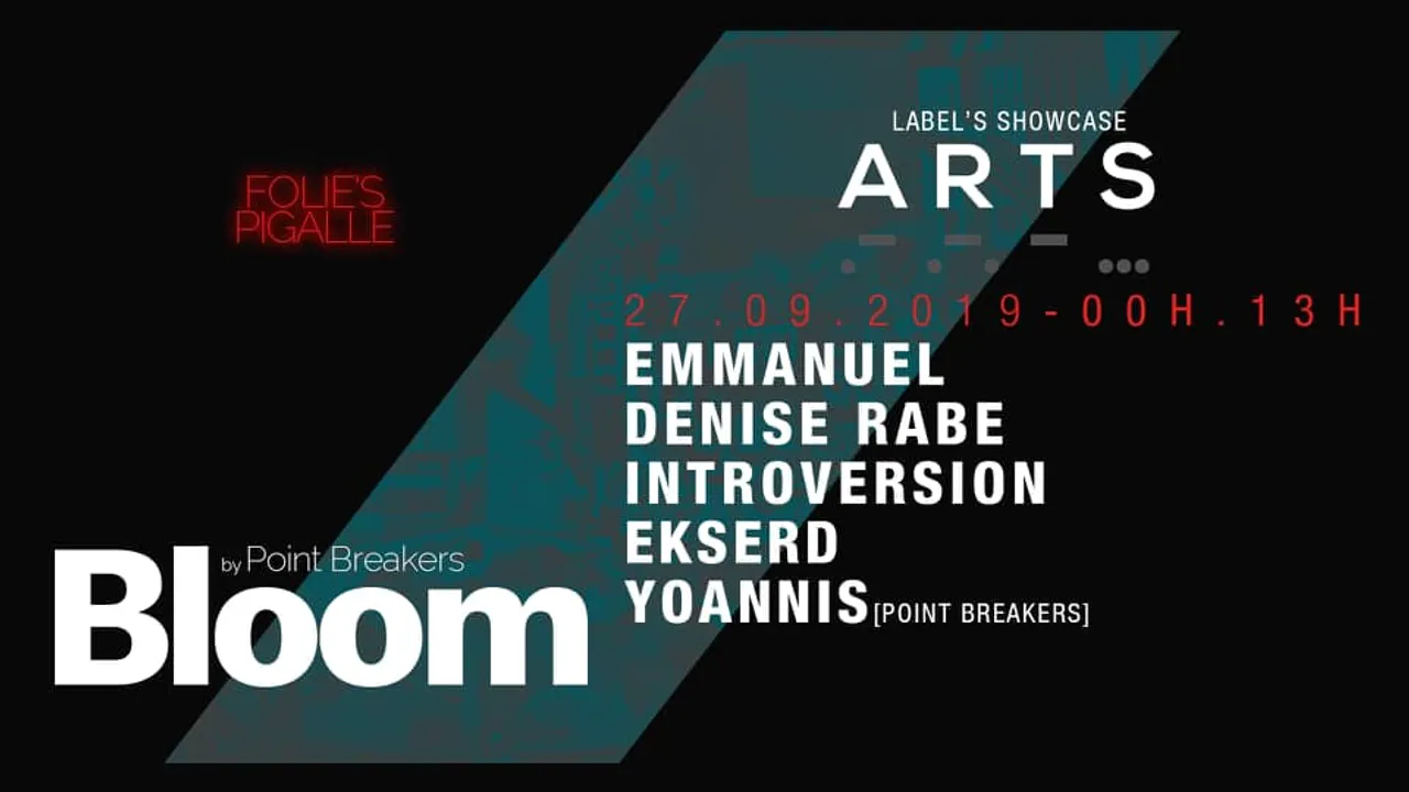 BLOOM x A R T S w/ Emmanuel, Denise Rabe & Introversion