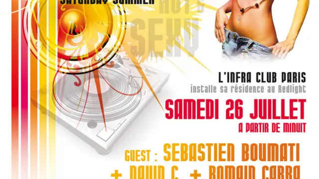 INFRA ROUGE SATURDAY SUMMER