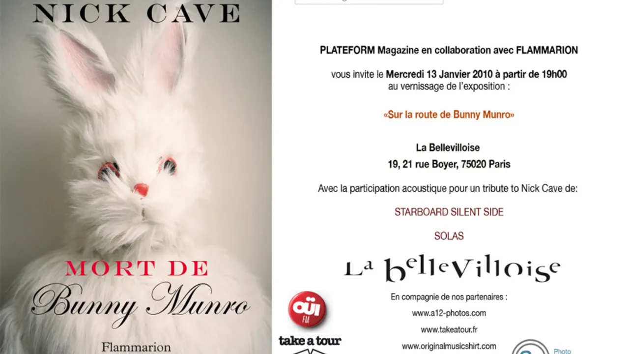 PLATEFORM EVENT - Sur la route de Bunny Munro
