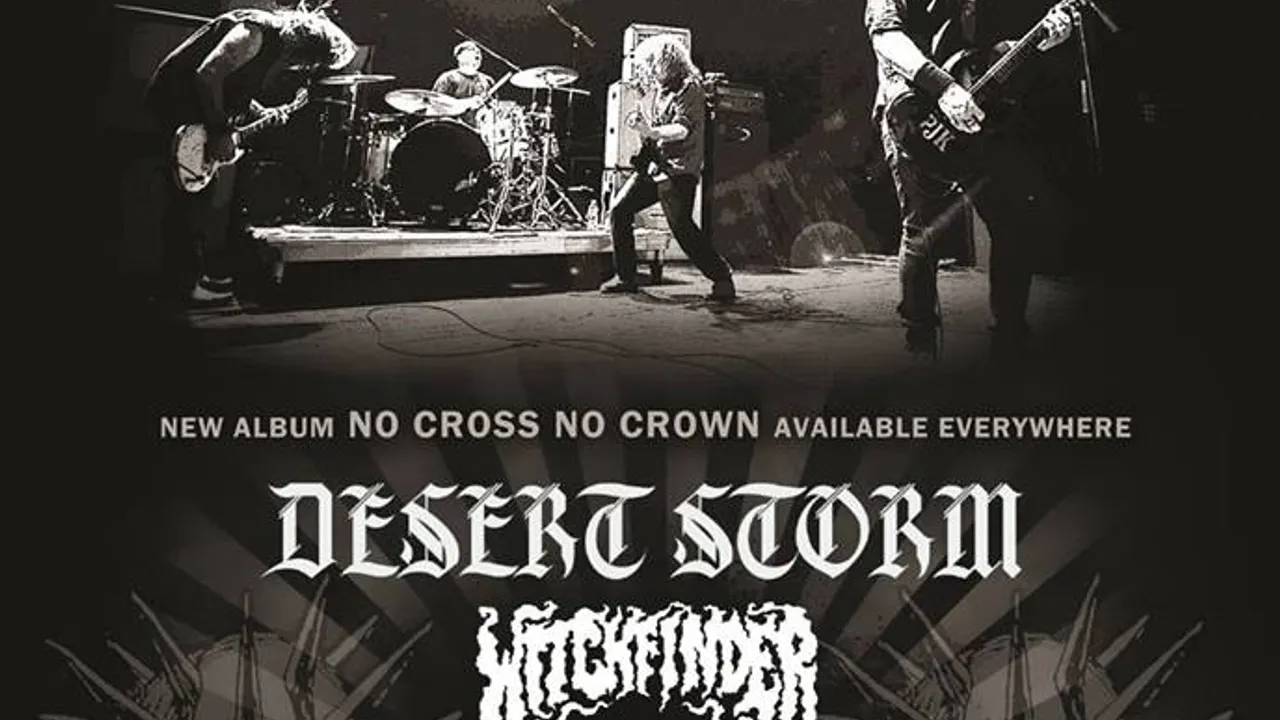 Corrosion Of Conformity, Desert Storm, Witchfinder // Paris