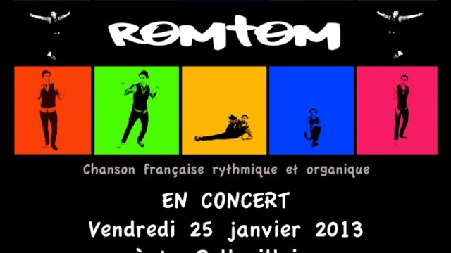 Romtom en concert à la Bellevilloise
