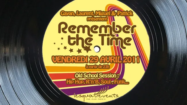 REMEMBER THE TIME