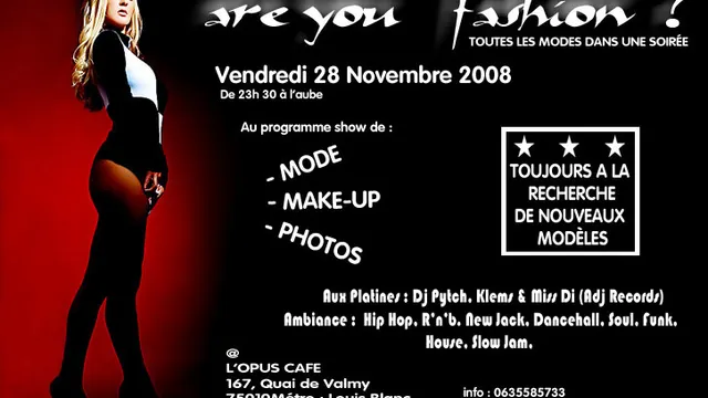 ARE U FASHION?