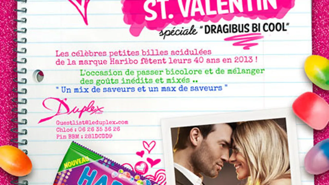 My Haribo St. Valentin spéciale Dragibus Bi Cool