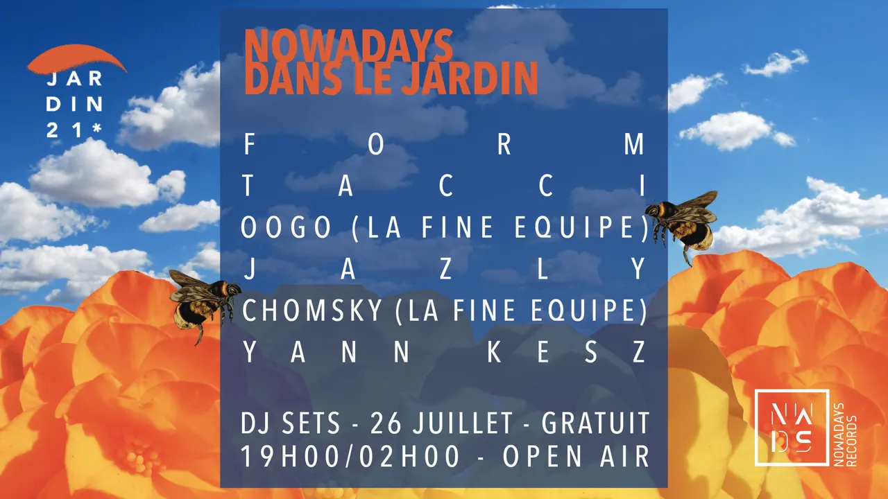 Nowadays Records au Jardin21