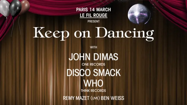 LE FIL ROUGE // INVITE "KEEP ON DANCING"