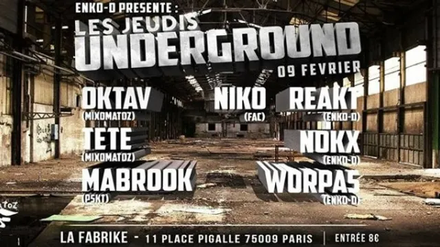 Les Jeudis Underground #11