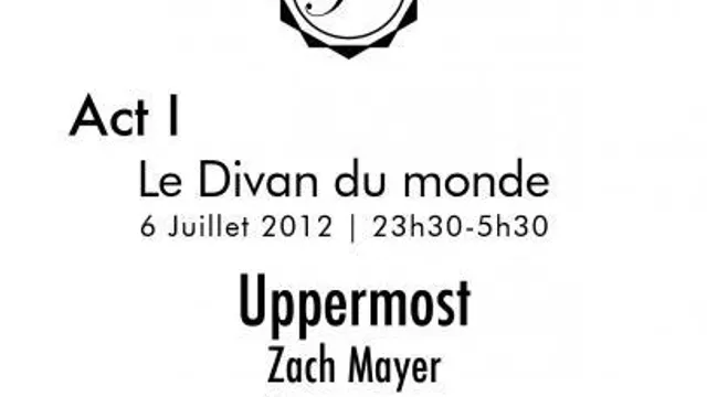 Le Théâtre Act I: Uppermost
