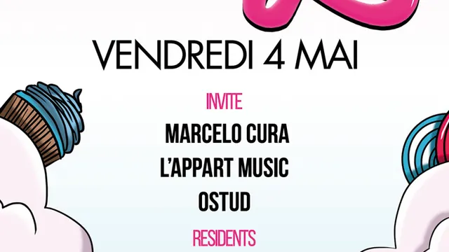 Candyz Opening • Marcelo Cura / L'Appart Music / Ostud