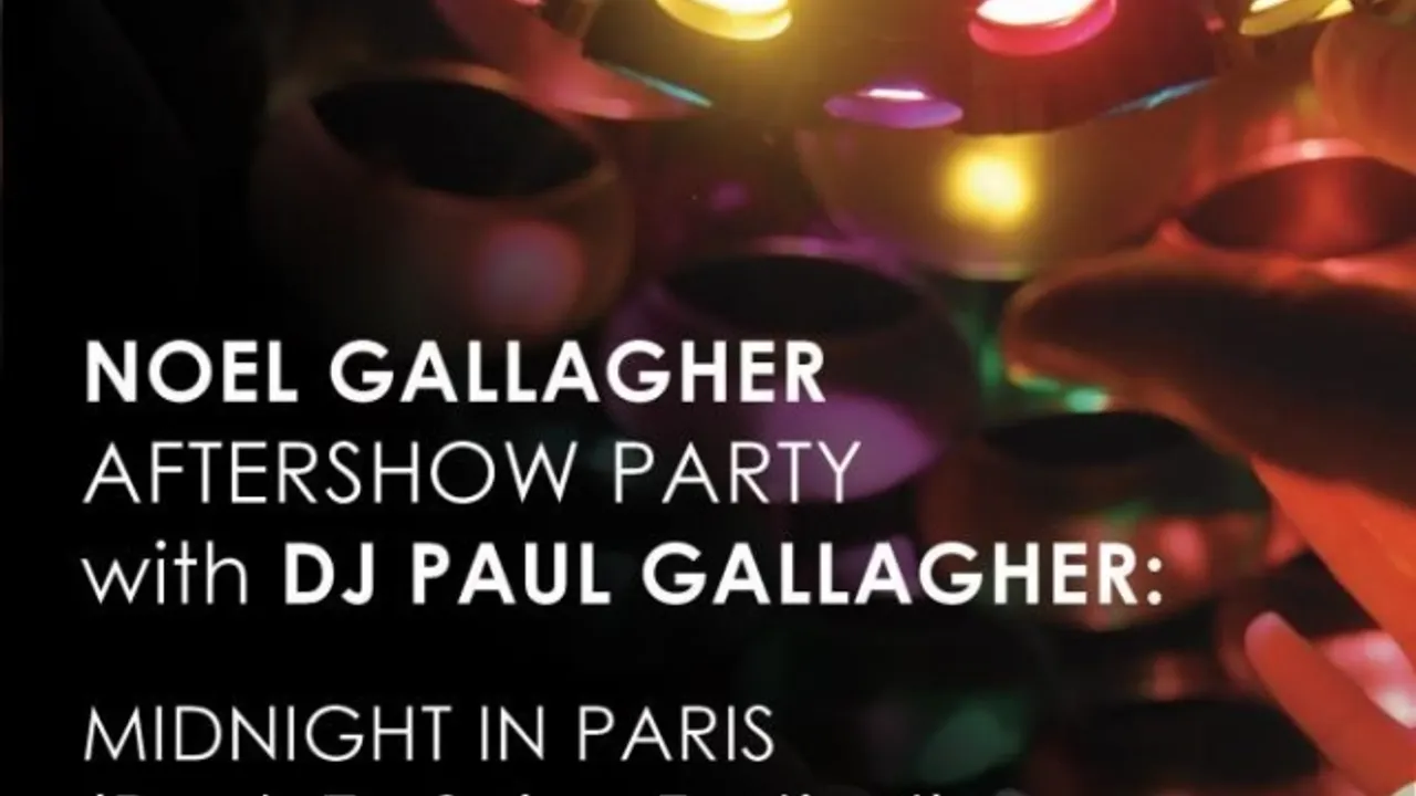 Noel Gallagher Aftershow