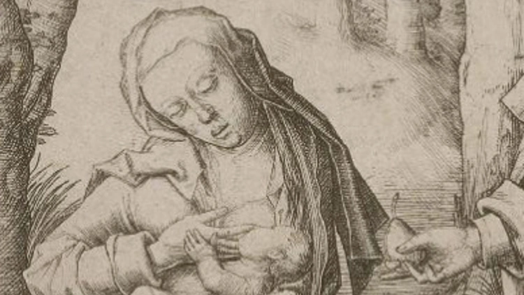 Lucas de Leyde vers 1494-1533 - Gravure de cuivre