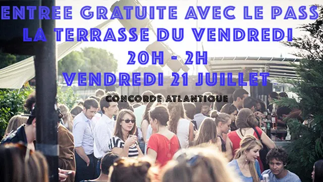 La terrasse du vendredi