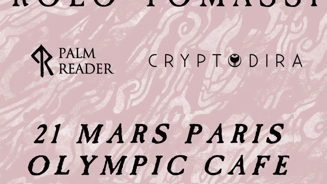 Rolo Tomassi, Palm Reader, Cryptodira I 21.03.18 I Paris