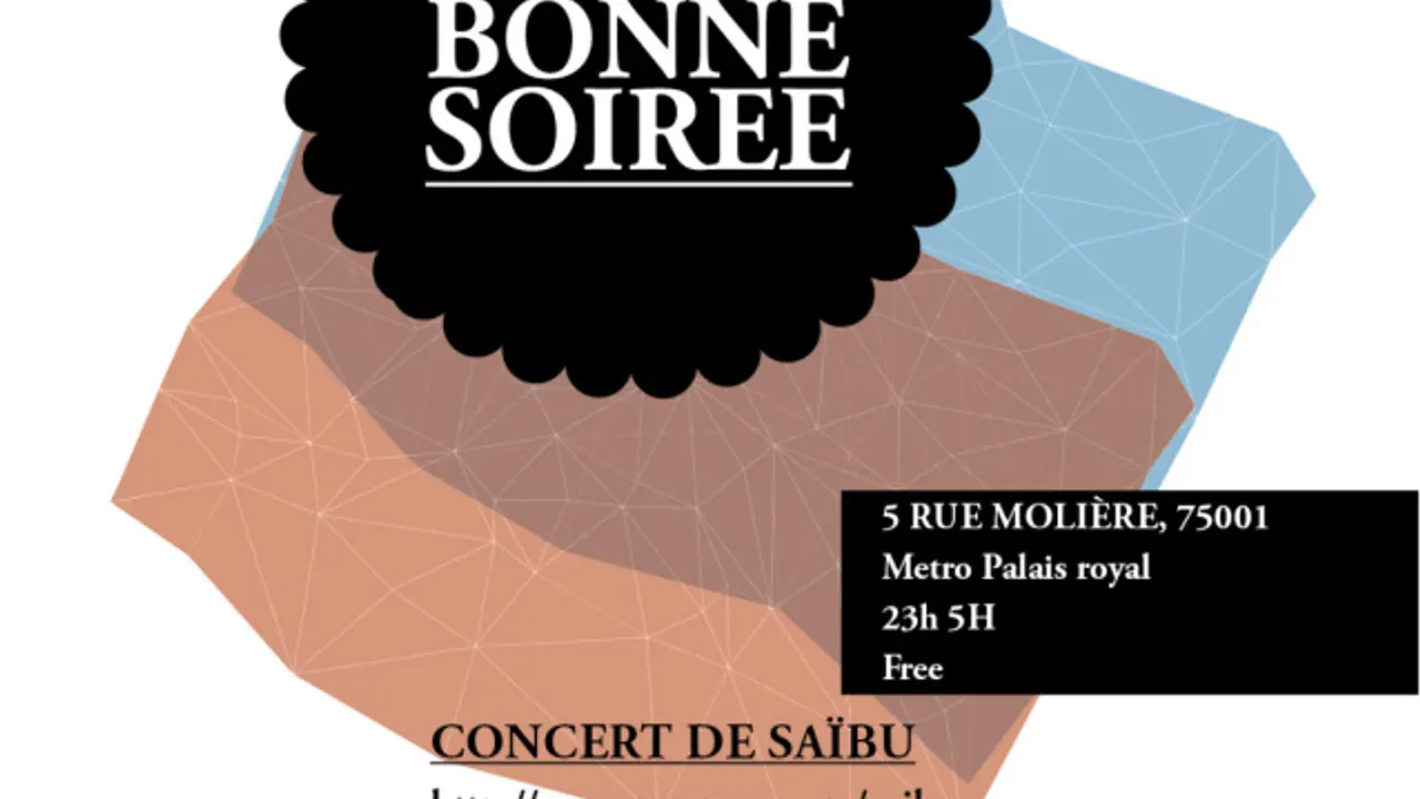 "LA TROP BONNE SOIREE" :SAIBU(Live)+SALTY BIT(TDA)