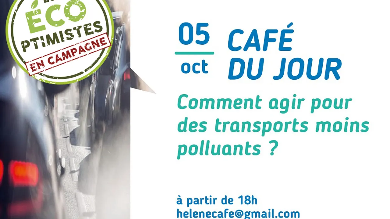 Café envie d'agir : Comment agir pour des transports moins polluants ?