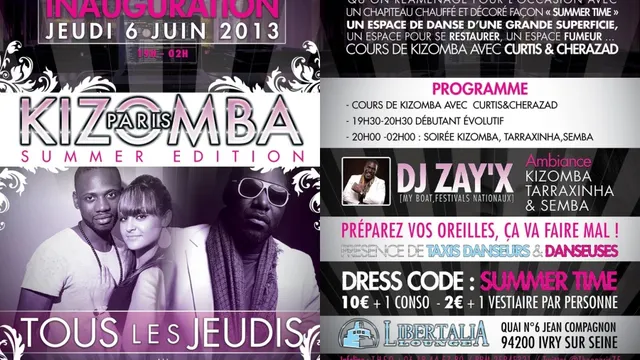 Inauguration Kizomba Paris