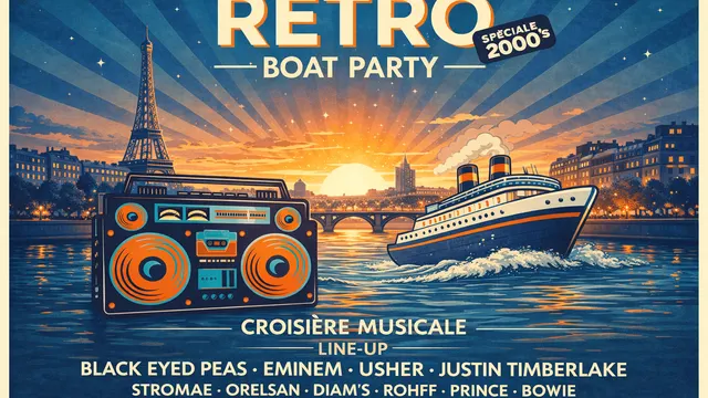 Retro Boat Party - Speciale Année 2000