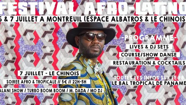 Tropical Mix Party à Le Chinois~Montreuil ! Festival Afro-Latino