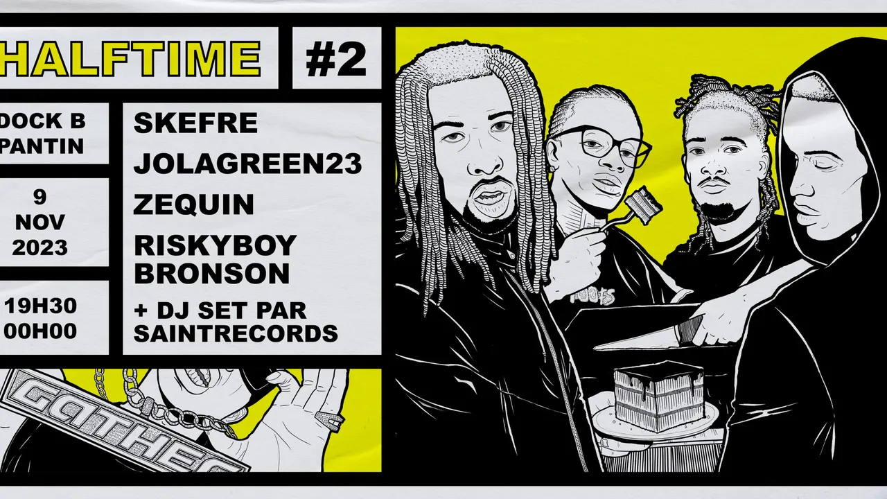 Halftime #2 w/ Skefre, Jolagreen23, Zequin & RiskyBoy Bronson