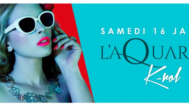 L'AQUARIUM reçoit K-rol