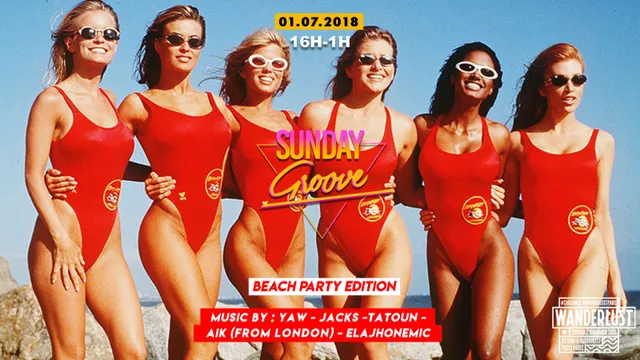 Sunday Groove au Wanderlust- Beach party édition