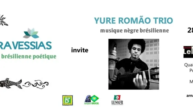 TRAVESSIAS invite YURE ROMÃO TRIO en concert
