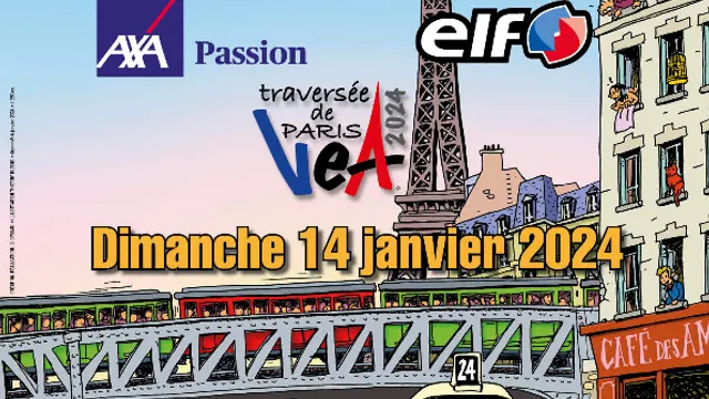 24e Traversée de Paris hivernale en véhicules d'époque