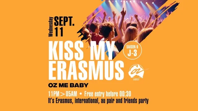 KISS MY ERASMUS @ Café OZ