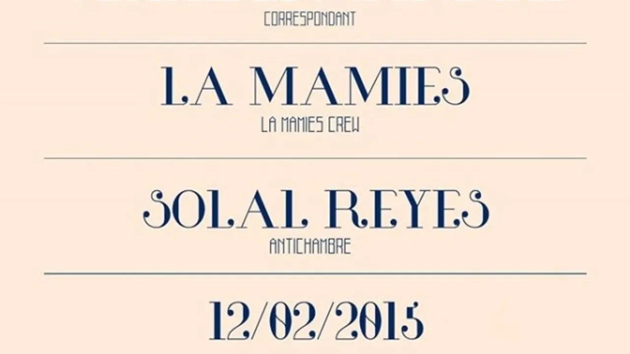 WAV #2 w/ Jennifer Cardini - La Mamies - Solal Reyes