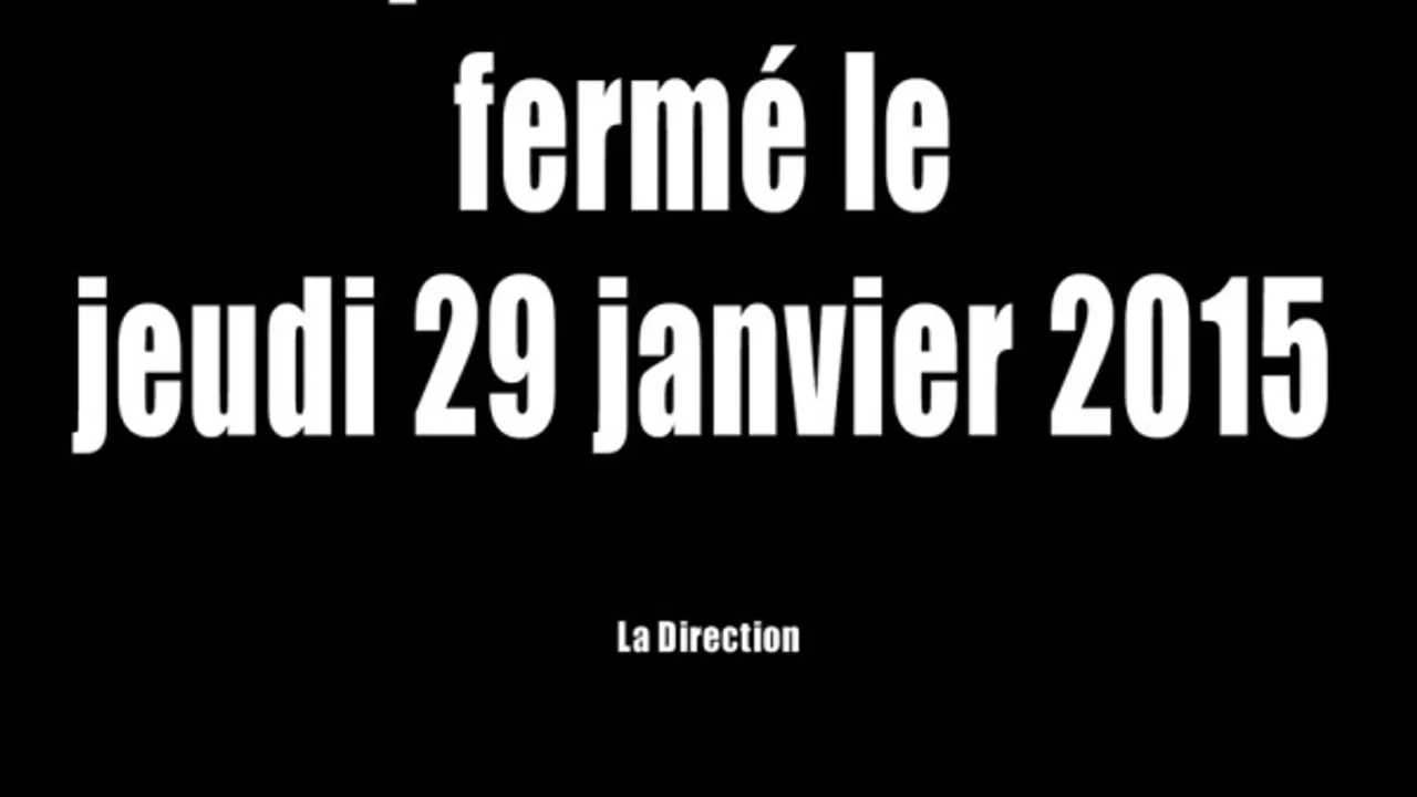SOIRÉE ANNULÉE