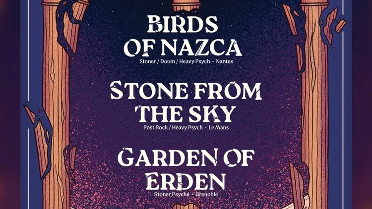 Birds Of Nazca, Stone From The Sky, Garden Of Erden au Klub