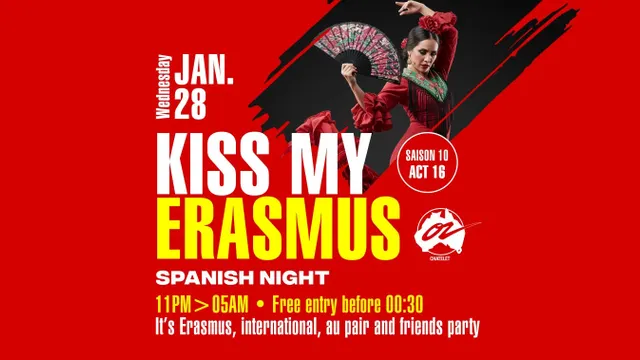 Kiss my Erasmus @ Café OZ