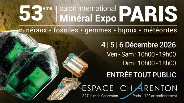 Salon Minéral Expo Paris – 53ᵉ édition
