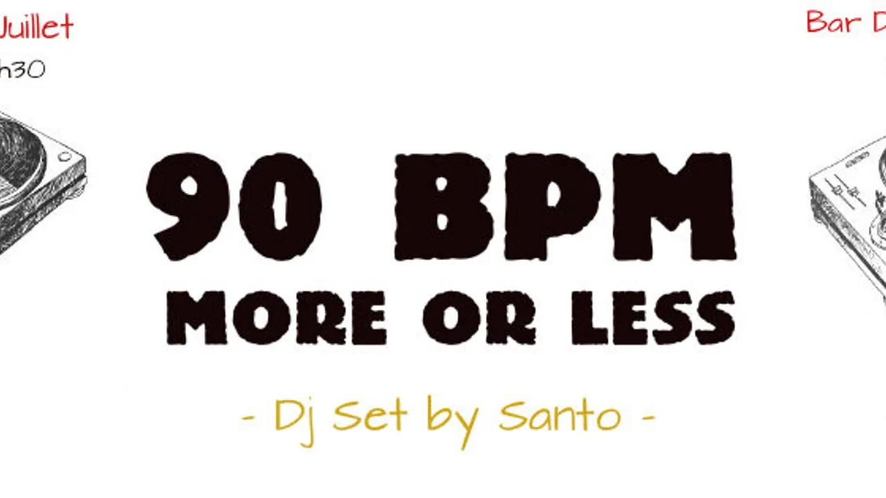 90 BPM more or less by Santo