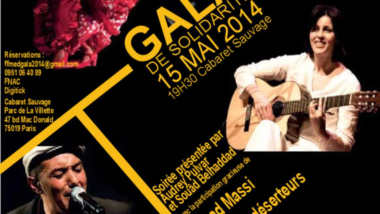 Gala de solidarité du Fonds pour les Femmes en Méditerranée