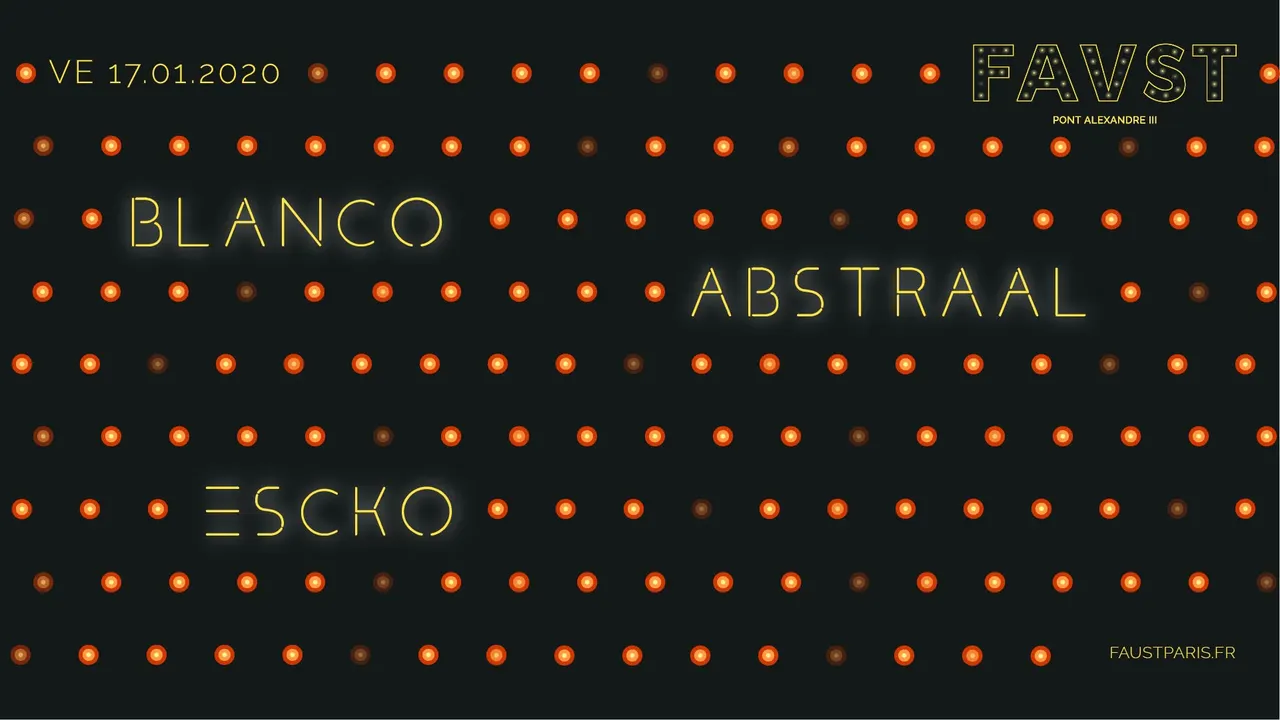Faust: Abstraal, Blanco, Escko