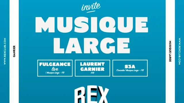 Laurent Garnier Invite Musique Large